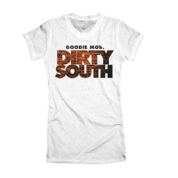 Goodie Mob Licenced Dirty South Soul Food Album Band Hip-Hop Short Sleeve White - Picture 6 of 7
